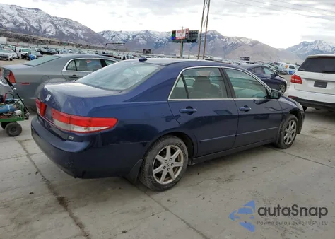 2004 Honda Accord Ex из США, поврежденный, VIN 1HGCM66514A046557